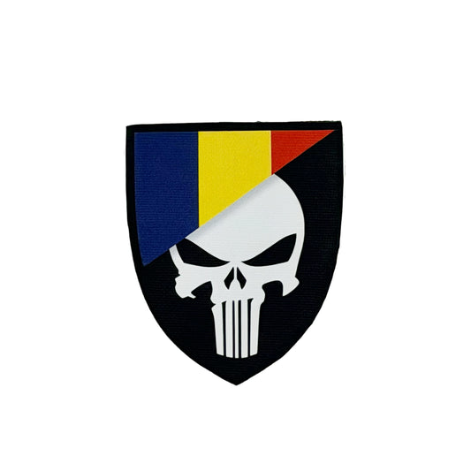 PUNISHER RO - Patch DTF - 9x6 cm