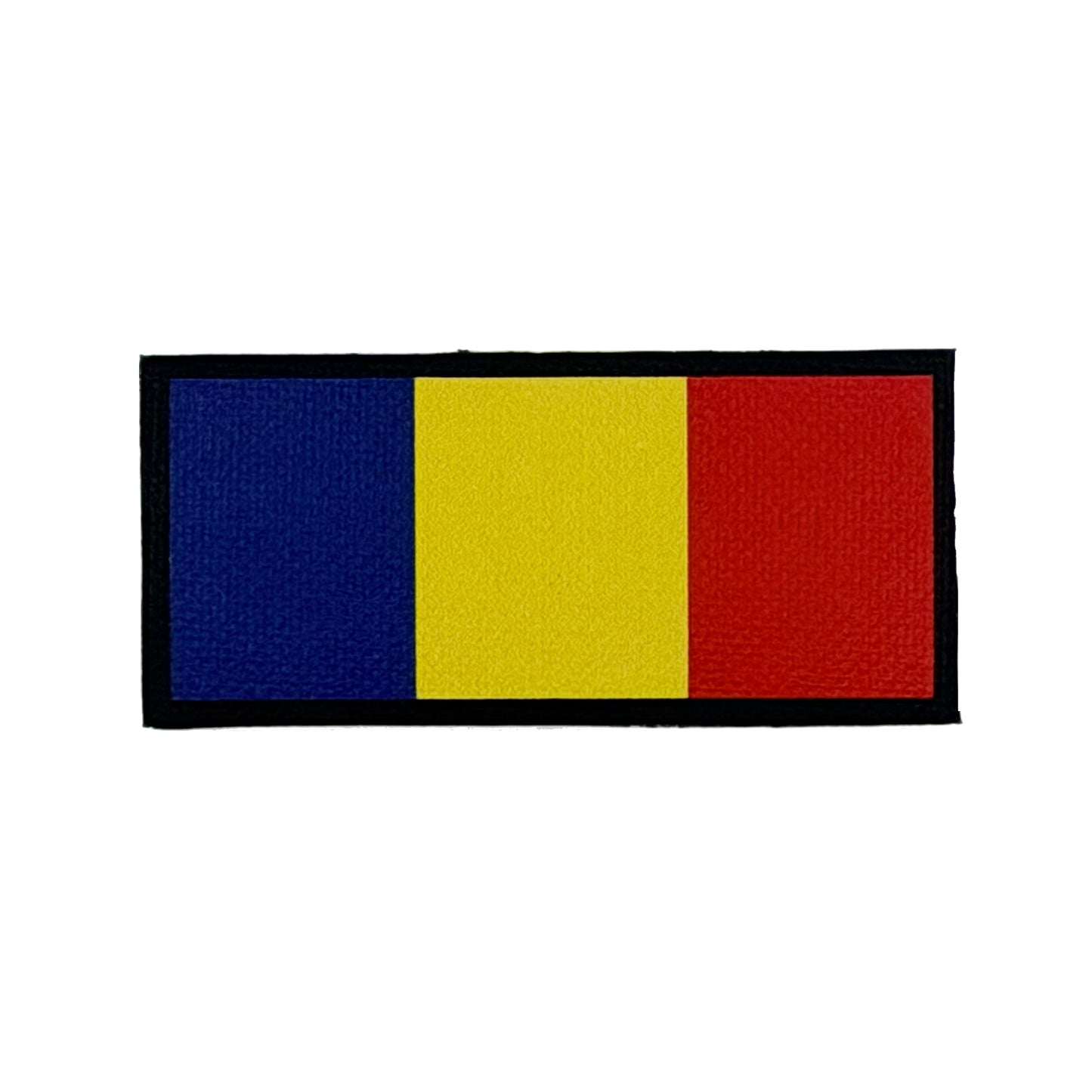 DRAPEL ROMANIA - Patch DTF - 7,5x3,5 cm